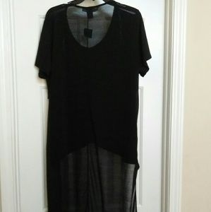 Hi lo blouse by Ashley Stewart